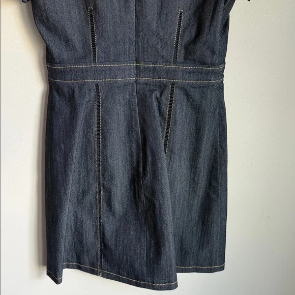 NEW Cinq à Sept Giana Stretch Denim Minidress 4 - Picture 9 of 13